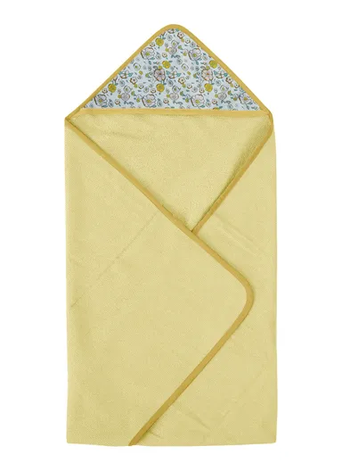 6 Pcs 3+3 Baby Hooded Towel &amp; Face Towel Set, Ultra Soft &amp; Absorbent Towels, Quick-Dry, Lightweight &amp; Gentle for Newborns &amp; Toddlers - Floral