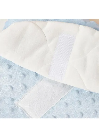 Unisex Baby Sleeping Bag, Soft, Warm &amp; Versatile Swaddle Blanket (L60 x W30)cm - Blue
