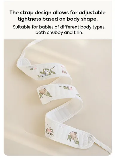 0–6 Months Cotton Baby Swaddle Blanket with Hood Soft, Breathable &amp; All-Season Newborn Wrap (L85 x W85)cm 