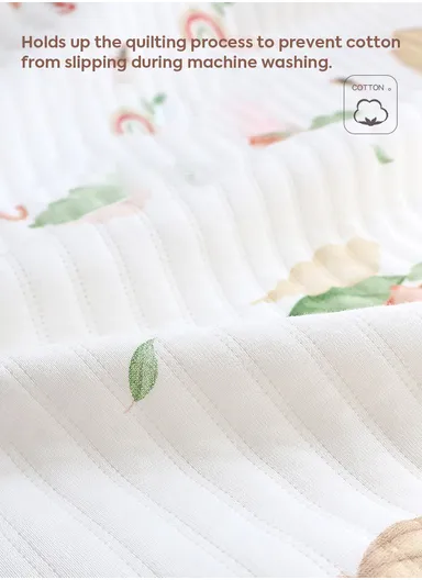 0–6 Months Cotton Baby Swaddle Blanket with Hood Soft, Breathable &amp; All-Season Newborn Wrap (L85 x W85)cm 