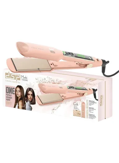 105W Professional Hair Straightener with 360° Rotatable Swivel Cord 10224U