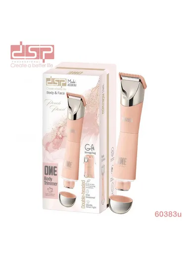 Waterproof DOUBLE HEADED Rechargeable Body &amp; Face TRIMMER 60383U