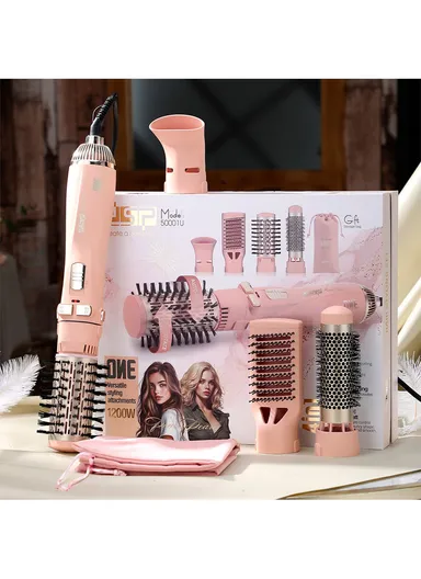 1200W 5-in-1 Rotating Air Styler Hair Brush with 2 Adjustable Heat Settings 50001U
