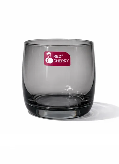 330ml 6Pcs Modern Glass Drinking Cups With Rounded Design (D8 x H9)cm DMC016J