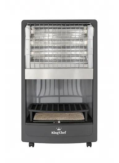 Gas &amp; Electric Premium Heater Very High Quality with Dual Power Settings &amp; Quartz Tubes DA-301HQ