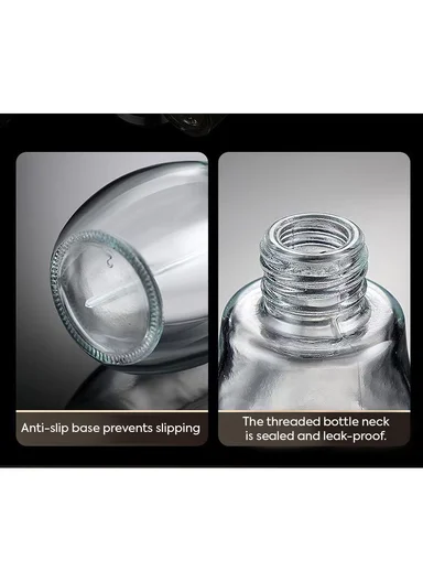 200ml Stainless Steel Oil Sprayer Bottle (D7 x H18)cm 