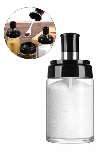 250ml Glass Oil Dispenser Bottle With Oil Application Spoon