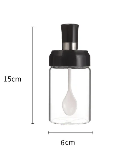 250ml Glass Oil Dispenser Bottle With Oil Application Spoon