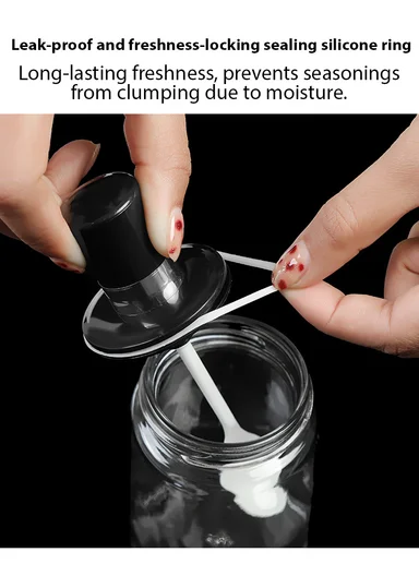 250ml Glass Oil Dispenser Bottle With Oil Application Spoon