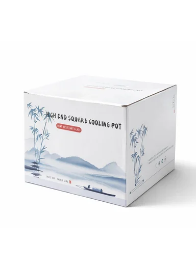 1200ml Round Heat-Resistant Glass Teapot With Removable Stainless Steel Infuser &amp; Handle (D13 x H12)cm - Gold