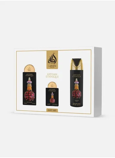 Artisan Ethnique Eau De Parfum 3‑Piece Unisex Gift Set
