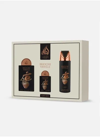 Brioche Vanille Eau De Parfum 3‑Piece Unisex Gift Set