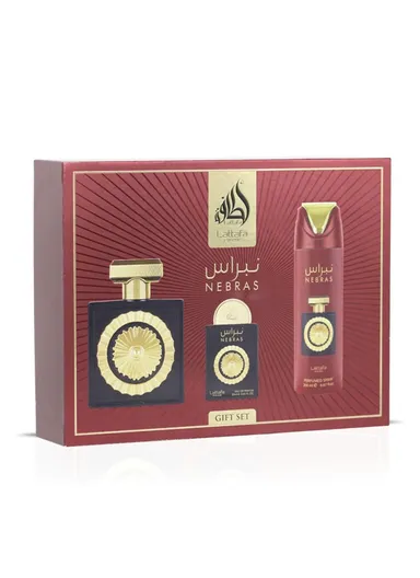 Nebras Eau De Parfum 3-piece Unisex Gift Set