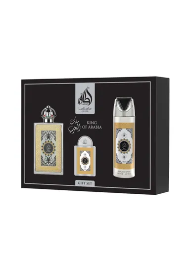 King of Arabia Eau De Parfum 3‑Piece Gift set For Men