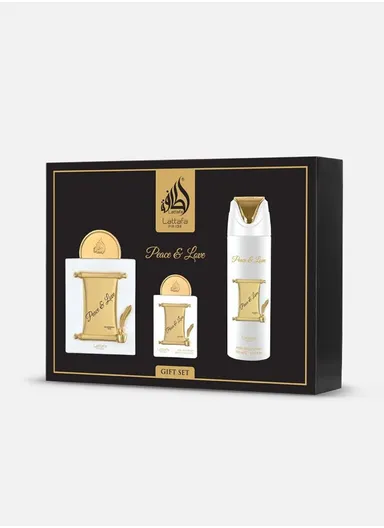 Peace &amp; Love 3-Piece Unisex Gift Set