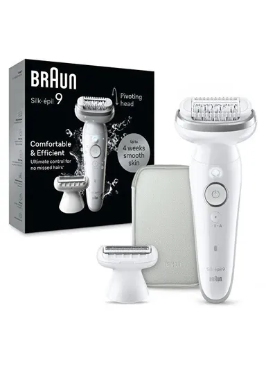 Braun Silk·épil 9 Flex 9-041 3D Rechargable Epilator Wet &amp;amp; Dry 