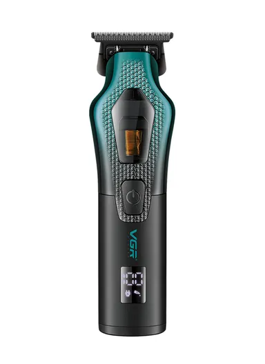 2500mAh Professional Hair Trimmer With DLC Blades &amp; LED Display V-997 