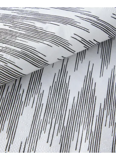 Mistora 20-Piece Paper Napkins 33x33 cm Gray