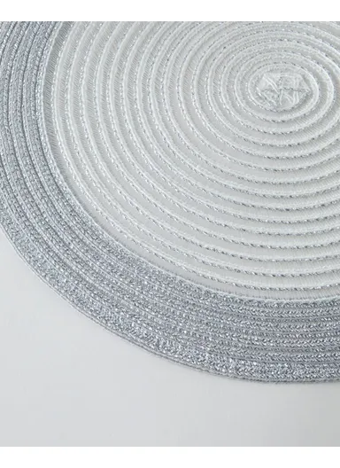 Graceful PP 2-Piece Placemat 38 cm Silver
