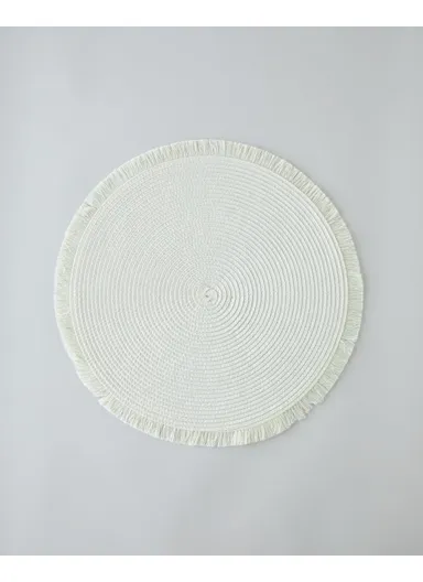 Dressy PP 2-Piece Placemat 38 cm Cream