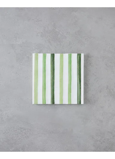 Linara 20-Pieces Paper Napkins 33x33 cm Green