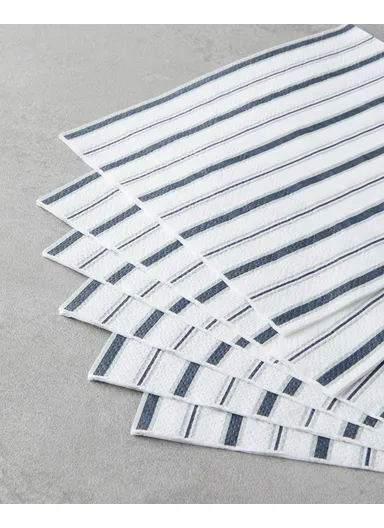 Grify Paper 20-Pieces Paper Napkins 33x33 cm Black - White