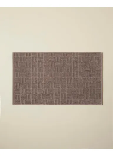 Panera Cotton Foot Towel 50x85 cm Foggy Brown