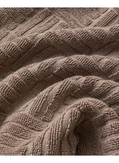 Panera Cotton Foot Towel 50x85 cm Foggy Brown