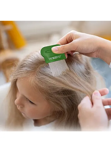 Anti-Lice Steel Needle Comb OPT-3133