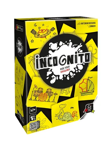 Incognito, Hide Your Drawing Board Game for 12+