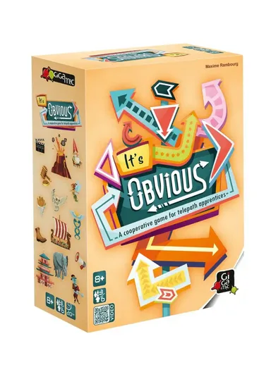 It’s Obvious, A Cooperative Telepathy Challenge, Board Game for 8+