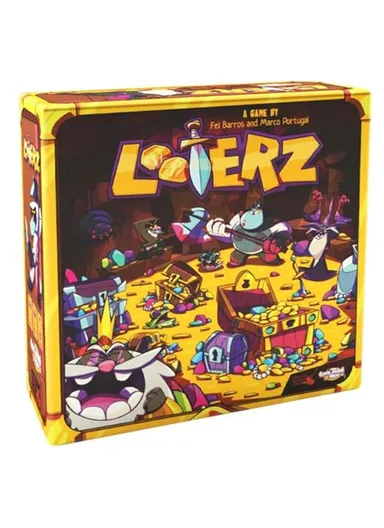 Looterz, Build Your Crew, Steal the Treasure, Board Game for 10+