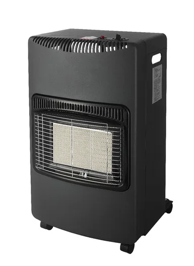 Ceramic Infrared Gas Heater, 3-Level Heating, 4200W, Safety Grill &amp; Easy Mobility DA-201