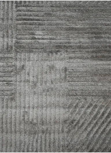 240x340cm Silk Thread Carpet - Grey