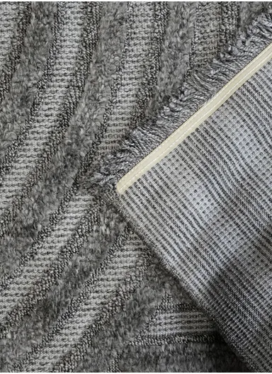 280x380cm Silk Thread Carpet - Grey
