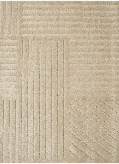 240x340cm Silk Thread Carpet - Beige