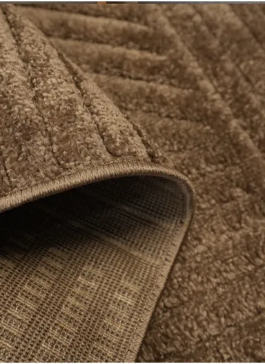 280x380cm Silk Thread Carpet - Brown