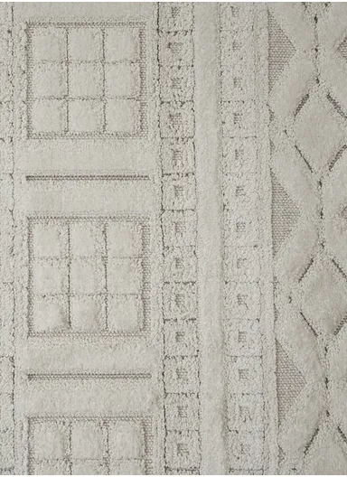 200x280cm Silk Thread Carpet - Off-White