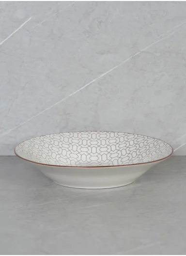 24 pieces Stoneware Dinnerware Set, Dishwasher &amp; Microwave Safe Durable Everyday Dining Set 