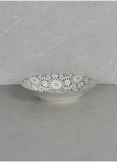 24 pieces Stoneware Dinnerware Set, Dishwasher &amp; Microwave Safe Durable Everyday Dining Set 