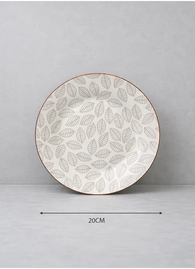 24 pieces Stoneware Dinnerware Set, Dishwasher &amp; Microwave Safe Durable Everyday Dining Set 