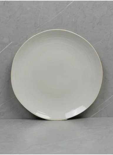 28 pieces Stoneware Dinnerware Set, Dishwasher &amp; Microwave Safe Durable Everyday Dining Set - white