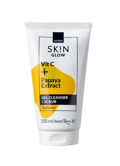 Skin Glow Gel Cleanser + Scrub 150ml