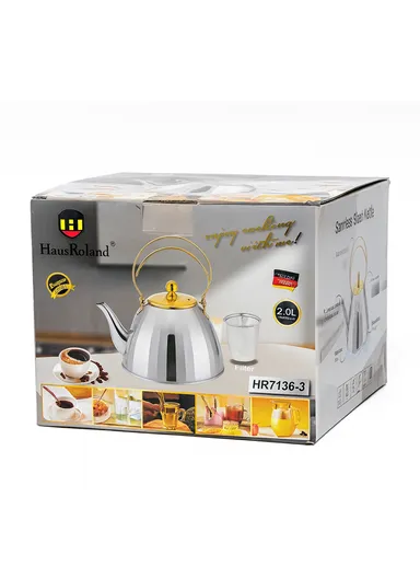 2.0L Stainless Steel Kettle with Filter HR7136-3