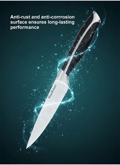 3.5" Stainless Steel Paring Knife with Ergonomic Handle HR639-3