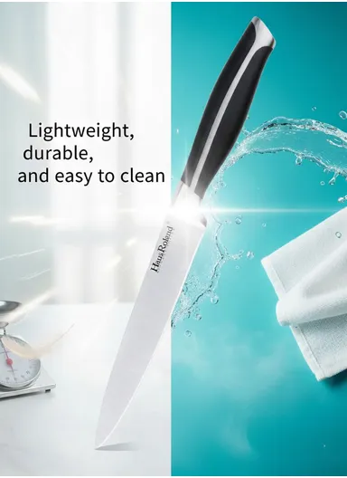 3.5" Stainless Steel Paring Knife with Ergonomic Handle HR639-3