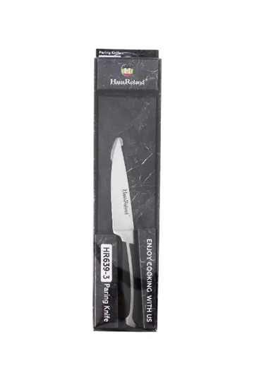3.5" Stainless Steel Paring Knife with Ergonomic Handle HR639-3