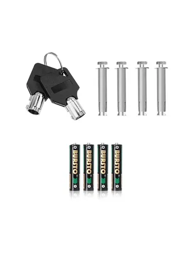 7Kg Double Locking Steel Bolts Electronic Digital Safe Box With Override Key (W30 x D20 x H20)cm T-20 - Grey