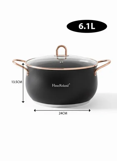 18/20/24CM 6PC Casserole Cookware Set HR109-2 