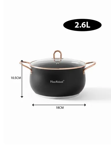 18/20/24CM 6PC Casserole Cookware Set HR109-2 